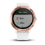 Garmin Vivoactive 3, English Only, Silicone, White/Rose Gold 010-01769-09