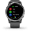 Garmin Vivoactive 4 GPS Smartwatch, Shadow Gray/Silver, 010-02174-01