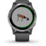 Garmin Vivoactive 4 GPS Smartwatch, Shadow Gray/Silver, 010-02174-01