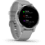 Garmin Vivoactive 4S GPS Smartwatch, Powder Gray/Silver, 010-02172-01