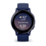 Garmin Vivoactive 5 Watch, Metallic Navy Aluminum Bezel w/ Navy Case and Silicone Band, 010-02862-12