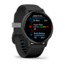 Garmin Vivoactive 5 Watch, Slate Aluminim Bezel w/ Black Case and Silicone Band, 010-02862-10