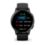 Garmin Vivoactive 5 Watch, Slate Aluminim Bezel w/ Black Case and Silicone Band, 010-02862-10