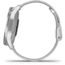 Garmin Vivomove 3 Luxe Hybrid Smartwatch w/Milanese Band, Silver/Black, 010-02241-03