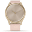 Garmin Vivomove 3 Style Hybrid Smartwatch w/Nylon Band, Blush Pink/Gold, Nylon, 010-02240-02