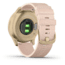 Garmin Vivomove 3 Style Hybrid Smartwatch w/Nylon Band, Blush Pink/Gold, Nylon, 010-02240-02