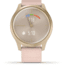 Garmin Vivomove 3 Style Hybrid Smartwatch w/Nylon Band, Blush Pink/Gold, Nylon, 010-02240-02