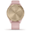 Garmin Vivomove 3S Hybrid Smartwatch, Dust Rose/Light Gold, 010-02238-01