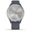 Garmin Vivomove 3S Hybrid Smartwatch, Granite Blue/Silver, 010-02238-00