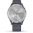 Garmin Vivomove 3S Hybrid Smartwatch, Granite Blue/Silver, 010-02238-00