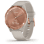 Garmin Vivomove 3S Hybrid Smartwatch, Light Sand/Rose Gold, 010-02238-02