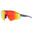 Gatorz Blastshield B2 Sunglasses, Graphite, Matte Black Logo, MilSpec Ballistic Polarized,Smoke, Sunburst Mirror w, Anti-Fog, ANSI Z87.1, Graphite, One Size, 841235127199