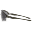 Gatorz Blastshield Sunglasses, Black Logo, OD Green Frame, Ballistic Smoke Lens, 841235126215