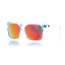 Gatorz Jelclr13mKl Jellyka Clear Frame Red Sunburst Lens Sunglasses