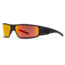 Gatorz Magnum Sunglasses, Asian Fit, Black Frame, Sunburst Polarized Lens, AF-MAGBLK13P