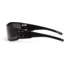 Gatorz Magnum Sunglasses, Asian Fit, Blackout Frame, Smoked Polarized Lens, AF-MAGBLK01PMBP