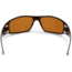 Gatorz Magnum Sunglasses, Black Frame, Brown Polarized w/Green Mirror Lens, GZ-01-023
