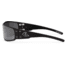 Gatorz Magnum Sunglasses, Black Frame, Smoked Polarized W/ Chrome Mirror Lens, GZ-01-025