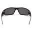 Gatorz Magnum Sunglasses, Black, Smoke Polar, Blue Mirror w/ Silver Logo, Black, GZ-01-022