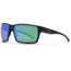 Gatorz Marauder Glasses, Brown Polarized Lens w/Green Mirror, Black, One Size, GZ-12-422
