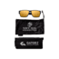 Gatorz Navy SEAL Foundation Delta Sunglasses, Black Frame with Black Logo, Rose Polarized Lens with Gold Mirror, GZ-50-089