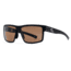 Gatorz Rig Vortex Sunglasses, Black Frame, Brown High Contrast MilSpec Ballistic Optimized Polarized Lens with Anti-Reflective Coating, Black/Brown, Large, GZ-53-488