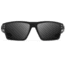 Gatorz Sentix Glasses, Black/Matte Black Logo/Polarized Smoke, Medium, GZ-18-010