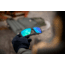 Gatorz Specter Sunglasses, Cerakote Black Frame, Smoke Polarized w/Blue Mirror Lens, GZ-08-421