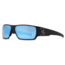 Gatorz Specter Sunglasses, Cerakote Black Frame, Smoke Polarized w/Blue Mirror Lens, GZ-08-421