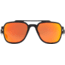 Gatorz Stark Sunglasses, Blackout Frame, Smoke Polarized w/Sunburst Mirror Lens, GZ-06-014