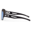Gatorz Stark Sunglasses, Matte Blackout Frame, Smoked Polarized w/ Blue Mirror Lens, GZ-06-012