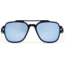 Gatorz Stark Sunglasses, Matte Blackout Frame, Smoked Polarized w/ Blue Mirror Lens, GZ-06-012