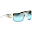 Gatorz Fury Sun Glasses, Polish Frame, Blue Gradient Lens