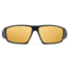 Gatorz Warhawk Sunglasses, Black, Matte Black Logo, Digitally Optimized Polarized OPz Gold Mirror, Black, One Size, 841235127328