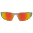 Gatorz Wraptor Sunglasses, Brushed Frame, Sunburst Polarized Lens, WRABRU13P