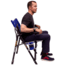 GCI Outdoor Brute Force Chair, Royal Blue, brute-force-chair
