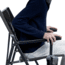GCI Outdoor Eazy Chair XL, Black, eazy-chair-xl