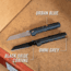 Gerber Pledge Knife, 3.7in, Plain Blade, Blue Handle, 31-004073