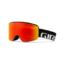 Giro Axis Goggles, Black Wordmark/Vivid Ember, Medium, 7082513