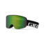 Giro Axis Goggles, Black Wordmark/Vivid Emerald, Medium, 7082514