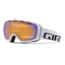 Giro Basis Goggle-White Wordmark-Persimmon Boost