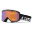 Giro Focus Goggle-Black Wordmark-Persimmon Boost