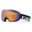 Giro Onset Goggle-Black Wordmark-Persimmon Boost