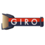 Giro Semi Goggles, Amber Gold/Yellow Lens, Midnight Red Throwback, 7094441