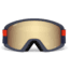 Giro Semi Goggles, Amber Gold/Yellow Lens, Midnight Red Throwback, 7094441