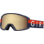Giro Semi Goggles, Amber Gold/Yellow Lens, Midnight Red Throwback, 7094441