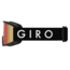 Giro Semi Goggles, Amber/Yellow Lens, Black Core, 7083510