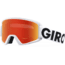 Giro Semi Goggles-White Futura-Amber Scarlet-Medium