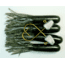 Gitzit The Original Fat Tube, 4, 2.5-in, Green Craw/Salt & Pepper, 93200