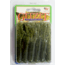 Gitzit The Original Fat Tube, 10, 3.5in, Green Craw/Salt & Pepper, 91200